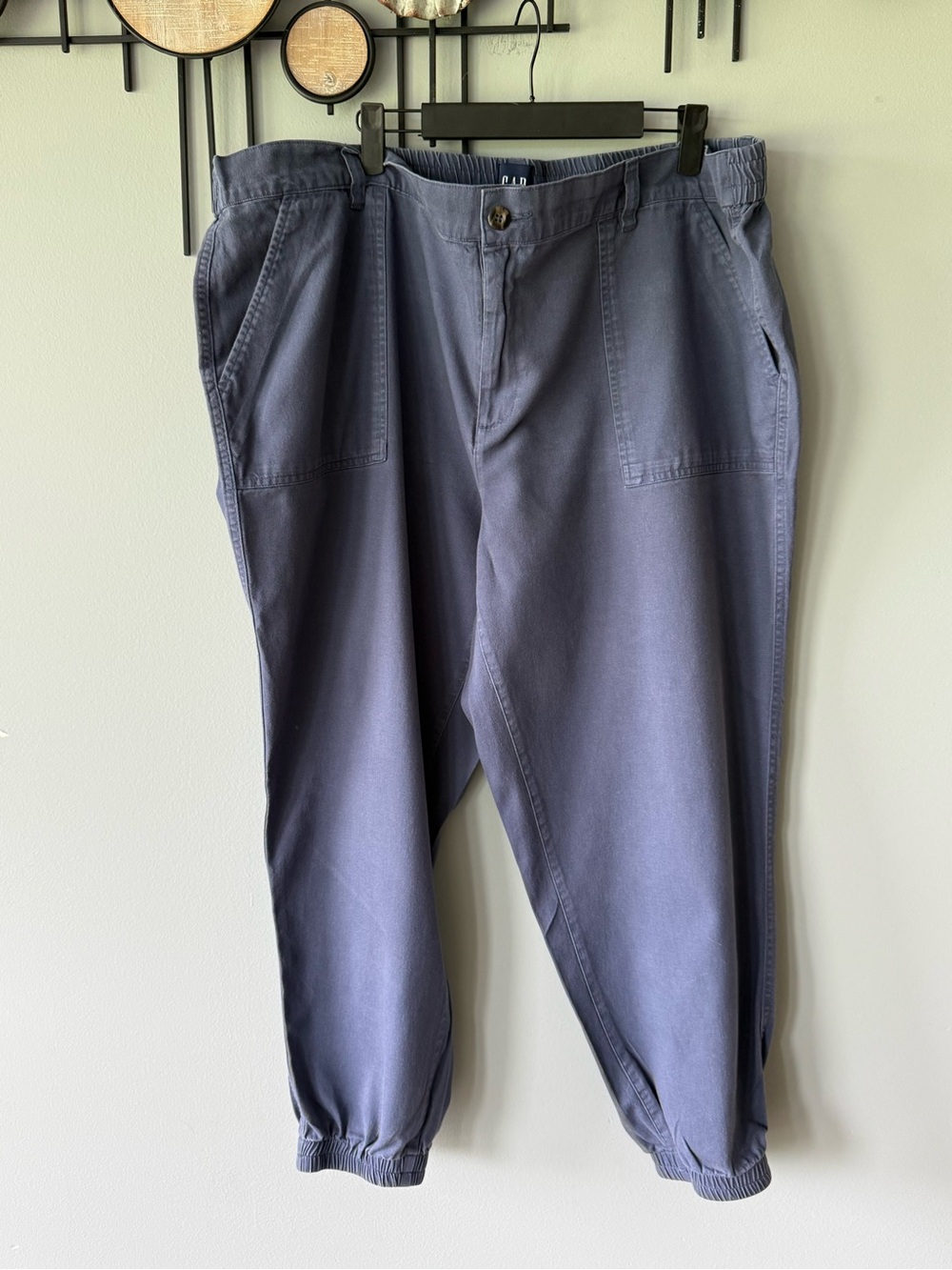 GAP Women's Slate Blue Jogger Pants XXL